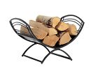 9122-it Classic Outdoor Indoor Rack Fire Holder Wood Fireplace Log Design