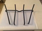 Clean Price 12 " - Iron Grate Used Cast Ship 21 Log Fireplace