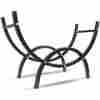 Clogr36 Titan Outdoors 39 Curved Crescent Firewood Log Rack Wood Holder Lumber Storage 049008269064