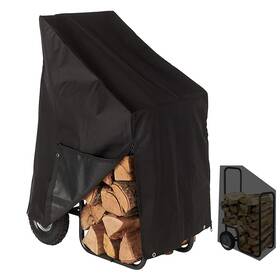 Cart-600d-fba Coosoo Firewood Log Cart Cover Only Waterproof Heavy Duty Outdoor Protector