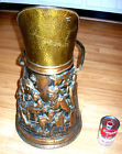 Copper " Unique 21 Tall Vintage Bucket Coal Pellet