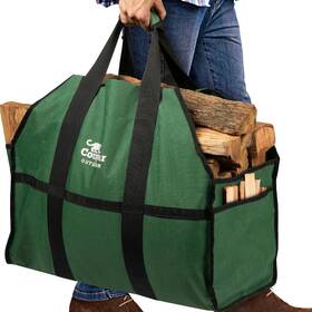 Cougar Outdoor 313100543538 Firewood Carrier Log Holder Waterproof Bags Extra Large