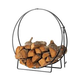 Country Living 810116826001 Lone Pine 37 Inch Circular Metal Indoor Firewood Log Holder Wi