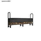 90402 Covered Firewood Rack Series Waterproof Shelterlogic Backyard Steel Storage 8