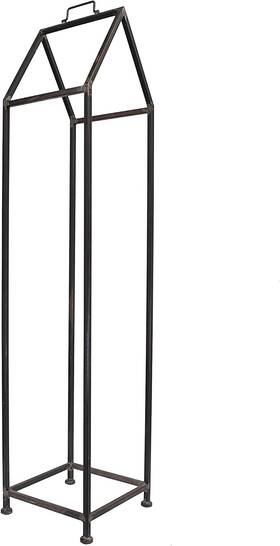 Da5552 Creative Co-op Metal Fire Wood Holder Black