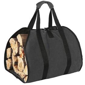Cxwllc 128966846139 Firewood Storage Bag 39in X 19in Canvas Log Carrier Tote H