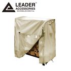 Deluxe Waterproof Firewood Rack Cover Log 4 Outdoor Patio Heavy Feet Duty