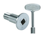 Dk.0606 Blue Flame Flange And Key Kit Chrome 054773902450
