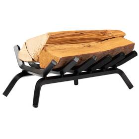 Doeworks 100216533735 16 Inch Fire Grate Heavy Duty Solid Steel Log For Wood Stoves Fireplaces And F