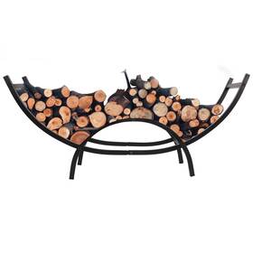 Dald0133c0003 Doppy Curved Firewood Rack Heavy Duty Racks Log Hoop For Wood Storage