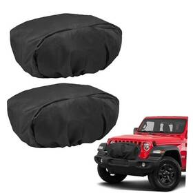Dualferv Wc-01 Winch Cover 2 Pack Heavy Duty Durable Accessories For Atv Boat Fits