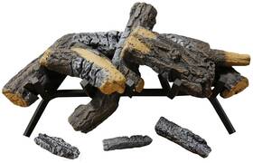 Crhwv24rp-d Duluth Forge 24 Inch Decorative Realistic Fireplace