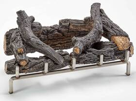Ls450ss-g Duluth Forge Concrete Log Set