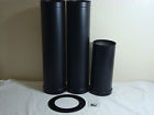 6dbk-ksp Duravent Pipe Dura-black Single Chimney Stove Kit Wall 60 6