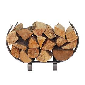 Lr32-hs Enclume Lr32 Hs Fireplace Log Rack Small Hammered Steel