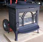 F100 Black Years Flat Door Stove Jotul Woodstove 3 Small Wood Glass Prices -