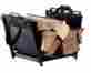 Fa008lt Pleasant Hearth Fireplace Fire Wood Rack Log Holder W Canvas Tote Carry Straps 872076022206