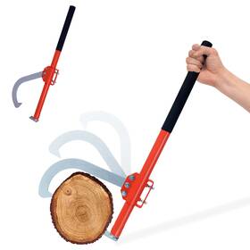 Febtech 907849064311 28 Inch Canftt Hook - Carbon Steel Wood Log Moving Tool With Fully Adjustable