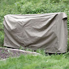 Fi-lrc8-khaki Sunnydaze Decor Heavy Duty Firewood Log Rack Cover 819271022501