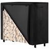 Fireplace210 Amagabeli Garden Home Firewood Log Rack Cover Combo 695636457573
