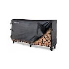 Firewood Cart Cover Rack Holders 8 Storage Ft.
