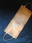 Firewood Log Caddy Fire Fireplace Wood Holder Leather Vintage Carrier Tote