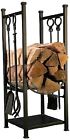 4789 Firewood Stand With 4 Tools Set