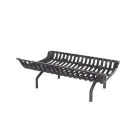 Fg10284bx Flame Genie Heavy-duty Cast Iron Fireplace Grate 4 Inch Clearance 28
