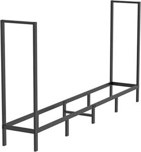 Foyuee 053554741226 Firewood Rack Outdoor 8ft Log Holder For Fireplace Indoor Fire Wood St