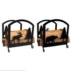 Fp-wr-22-83 Findingking Rustic Metal Fireplace 604414007763