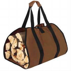 Freshnestart 766997197108 Firewood Carriers With Handles - Heavy Duty Canvas Bag