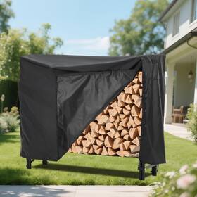 5ludyzobdavmyq Gaomon Firewood Rack 4 Ft Outdoor And Indoor Log Holder Heavy Duty Word Organizer With