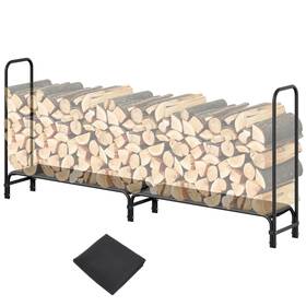 9n-nvjs8ug6qccks1r-1bavnql33l Gaomon Firewood Rack 8 Ft Outdoor And Indoor Log Holder Heavy Duty Word Organizer With