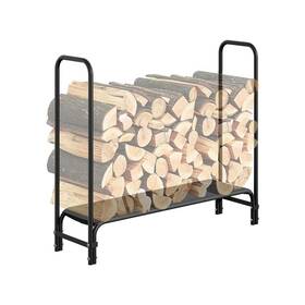 Garvee 629833122750 4ft Outdoor Firewood Storage Rack Log Holder For Fireplace 440 Lbs Capacity
