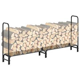 Garvee 950000014917 8ft Outdoor Firewood Log Storage Rack Holder For Fireplace 900 Lbs Capacity