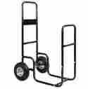 Gt2889 Unbranded Firewood Carrier Wood Mover Hauler Fire Rack Caddy Cart Dolly Rolling