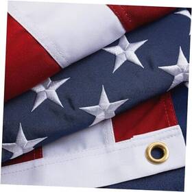 Guanke Dfgf-990ok Outdoor American Flags 3x5 Residential Heavy Duty Usa 250th Anniversary Flag