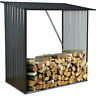 Hanwdshd-gry Hanover Galvanized Steel Woodshed Sto 192487243886