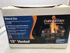 Hdvsr18 Charleston Forge Vented Natural Gas Logs Kit New