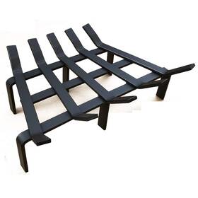Hi Flame 798041243653 Fireplace Log Grate Heavy Duty Reinforced Solid Steel Fire For Wood Bur