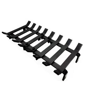 Ftgt20 Hi Flame Fireplace Log Grate - Heavy Duty Solid Steel For Wood Stove And