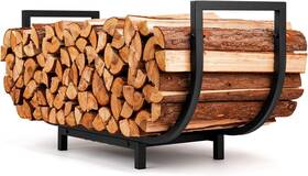 Chj-yhk-01 Hihaduum 34in Firewood Rack Outdoor Indoor - Heavy Duty Holder Storage With 400l