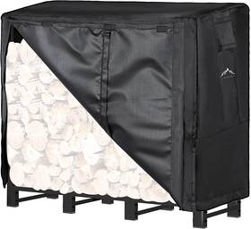 600d Himal 711181490503 4ft Waterproof Firewood Cover Heavy Duty Oxford Outdoor Storage Wood