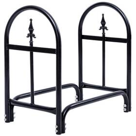 Co-gt3190 Hivvago 2 Feet Outdoor Heavy Duty Steel Firewood Storage Holder