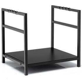 Co-hv10292dk Hivvago Firewood Log Rack With Unique Handle And Raised Feet-black