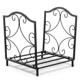 Co-hv10307 Hivvago Heavy-duty Steel Firewood Log Rack