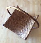 Holder Fire Carrier Log Vintage Woven Large Fireplace Wood