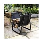 Holder Log Burner Steel Carrier Firewood Woodstove Wood Fireplace Storage Stove