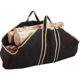 Hlt01 Home Impressions 35-1/2 Inch W X 22 H Canvas Log Carrier