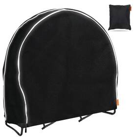 600d Homeya 710022873680 40 Inch Firewood Log Hoop Cover Only Heavy Duty Pvc Oxford Outdoor Wat
